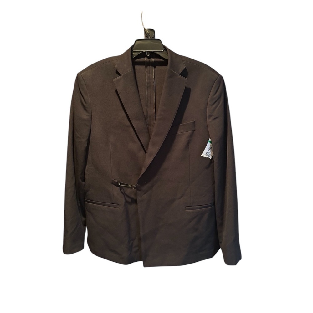 Nordstrom Open Edit Men's Double Breasted Sport Coat in Black 42R